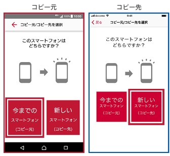android から iphone-ドコモ2