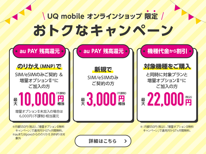 uq online shop-campaign